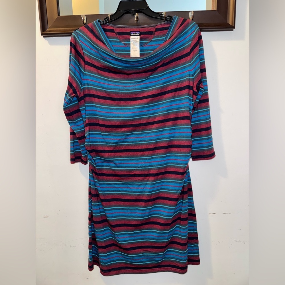 Patagonia Kamala Cowl Neck Dress Size XL